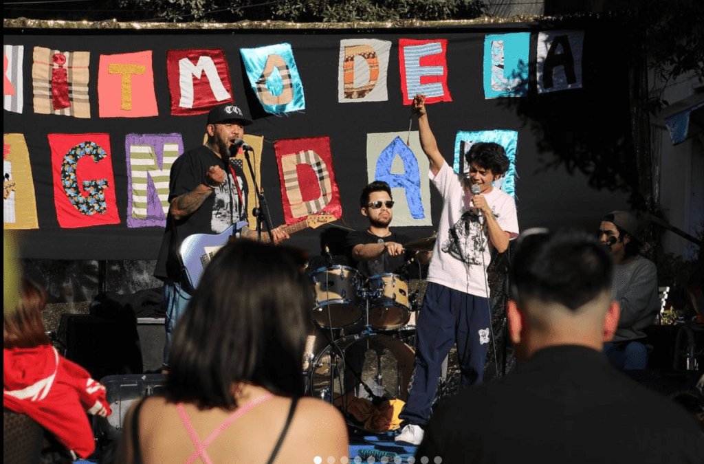The Chilean band overcoming police violence with music