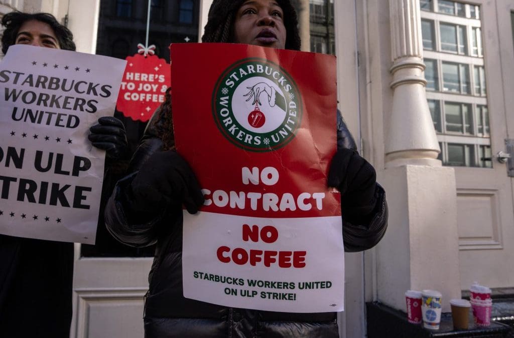 ‘Starbucks is the largest labor violator in modern history’: Starbucks workers prepare for indefinite national strike