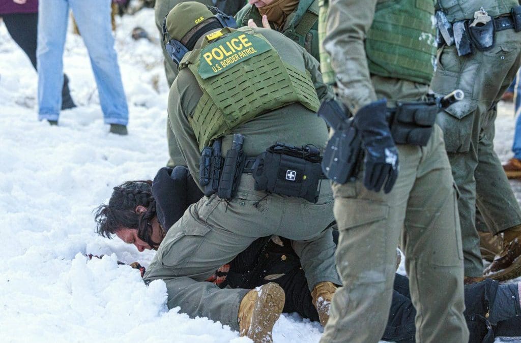 More shocking footage shows federal agents raiding Minneapolis high school, handcuffing staff