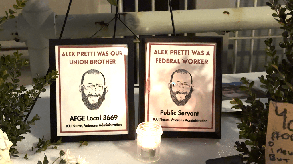 ‘A hero’: Nurses, federal workers honor Alex Pretti