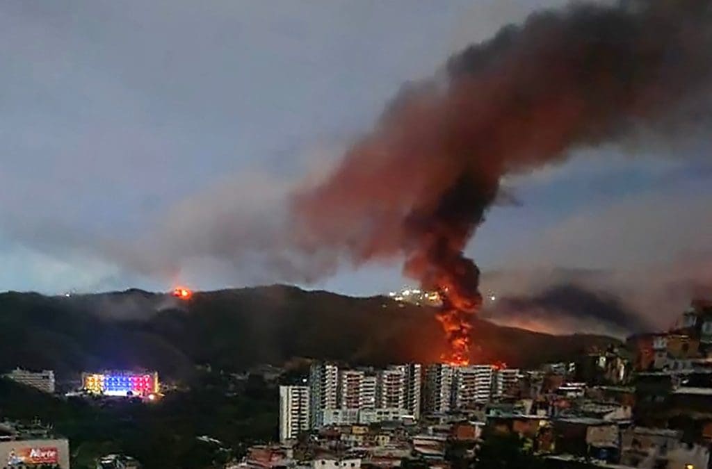 When the bombs fell on Caracas