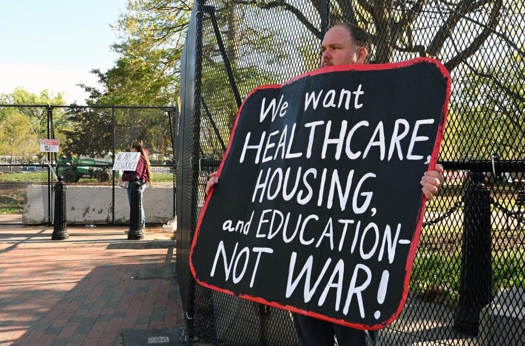 ‘Shameful’: $4,049 of average US taxpayer’s bill last year went to war and weaponry