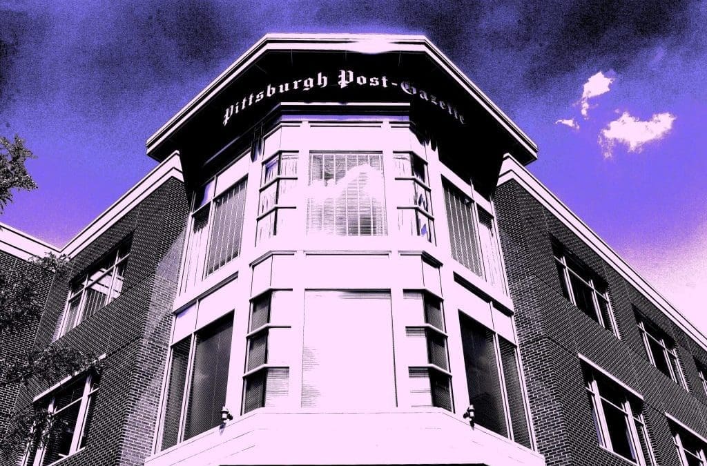 Venetoulis Institute ‘saves’ the Pittsburgh Post-Gazette by purging union members who went on strike
