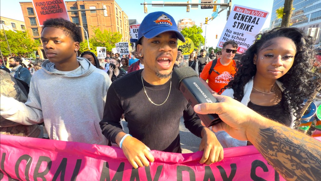 Inside Baltimore’s May Day march against billionaires and authoritarianism