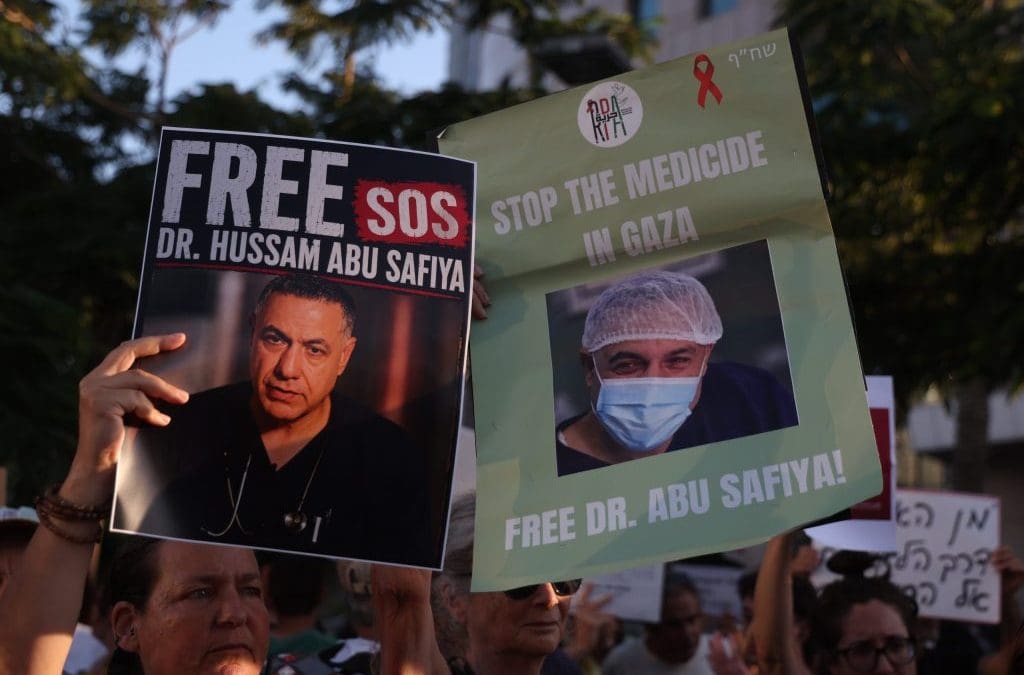 Israel is murdering Dr. Hussam Abu Safiya. The US media is covering up the crime.
