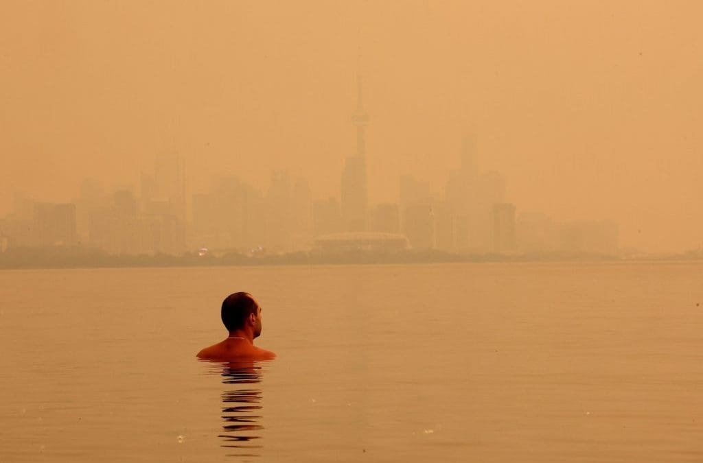 Out-of-control Canadian wildfires prompt calls for ‘Nuremberg trials for big oil’