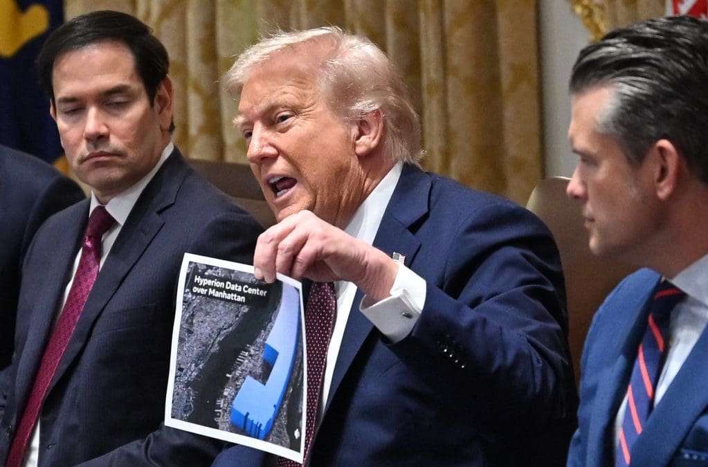 Out-of-touch Trump says communities that reject AI data centers will be ‘backwards and poor’